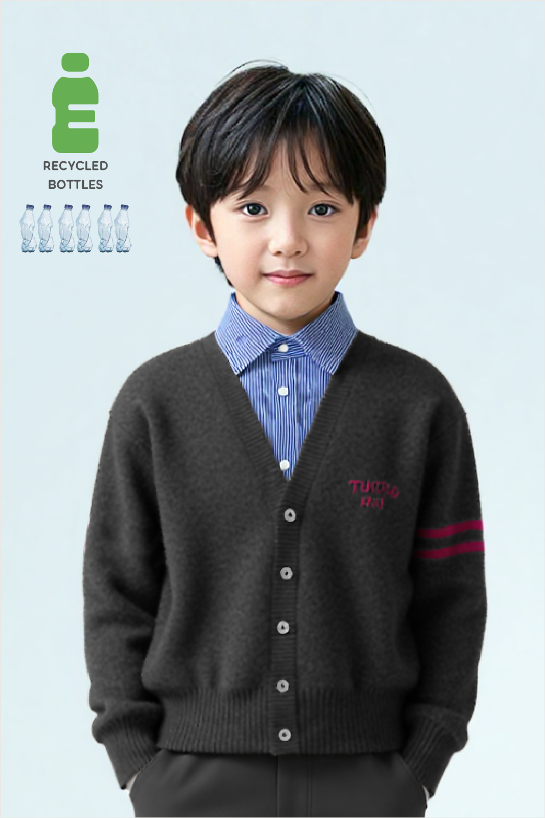 MAR_U_7_A - TWPS - SS/AW 童裝長袖毛衣 Cardigan - CCD0004