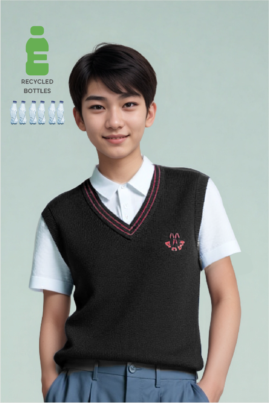 MAR_U_6_S (DLS) - SS/AW 童裝背心毛衣 Vest (CVD0002)