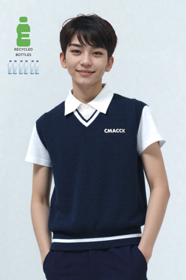 MAR_U_6_S - CMACCK - SS/AW 童裝背心毛衣 Vest - CVD0003