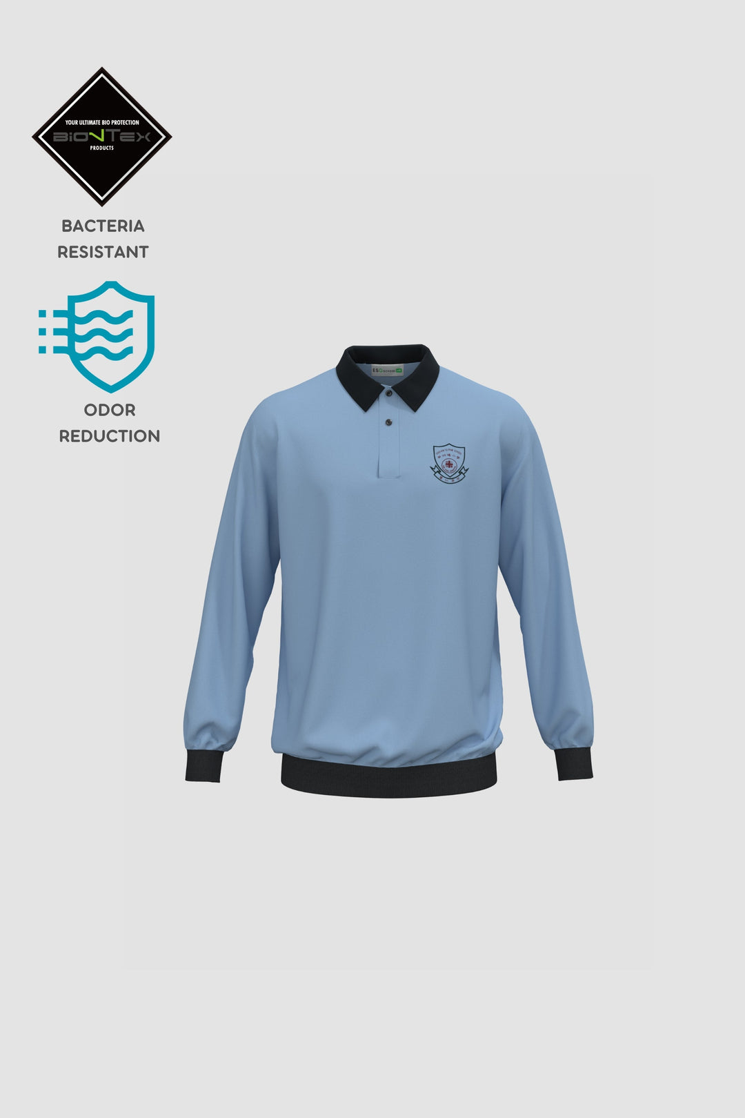 <b>YCPSHWR</b> AW Kid's Long Sleeve Polo Shirt (CST0002)