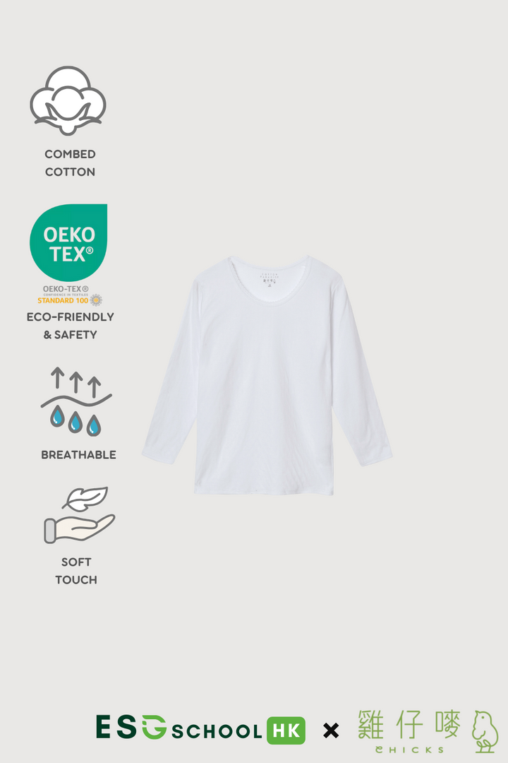 <b>Chicks</b> Girl's Long Sleeve T-shirt (0CAG1201)