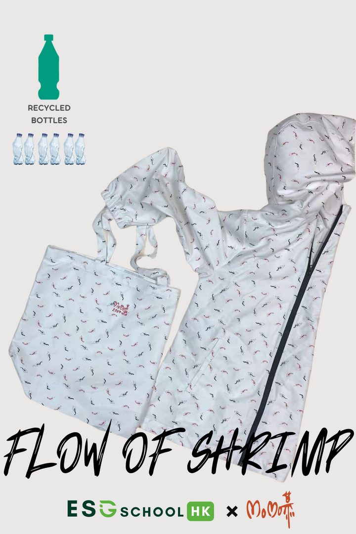 <b>Dr. Shirley Yeung</b> FLOW OF SHRIMP Tote Bag (DS-ACC0001)