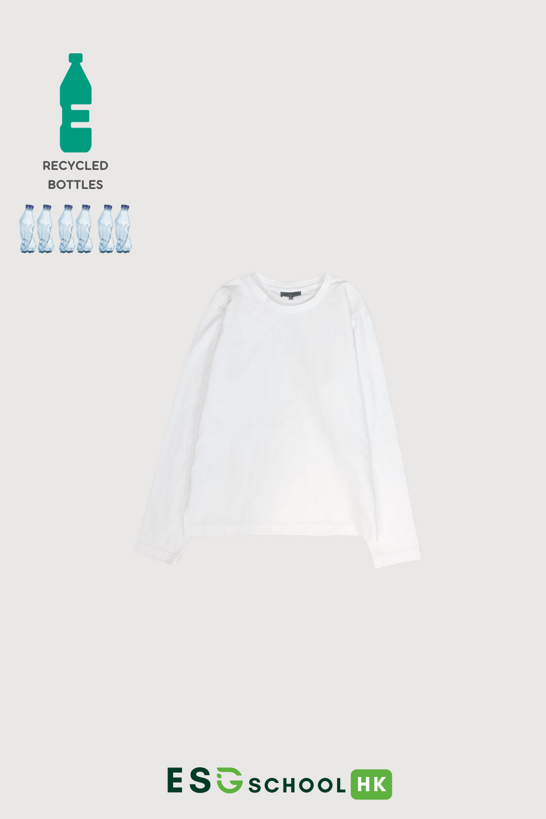 <b>ESG School HK</b> Long Sleeves T-shirt (WST0002-MST0002)