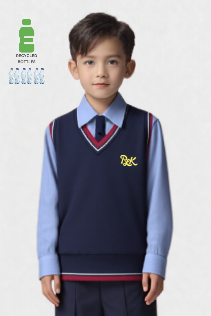 U_6_S - PLKG - SS/AW 男女生背心毛衣 Knitted Vest  - CVD0012