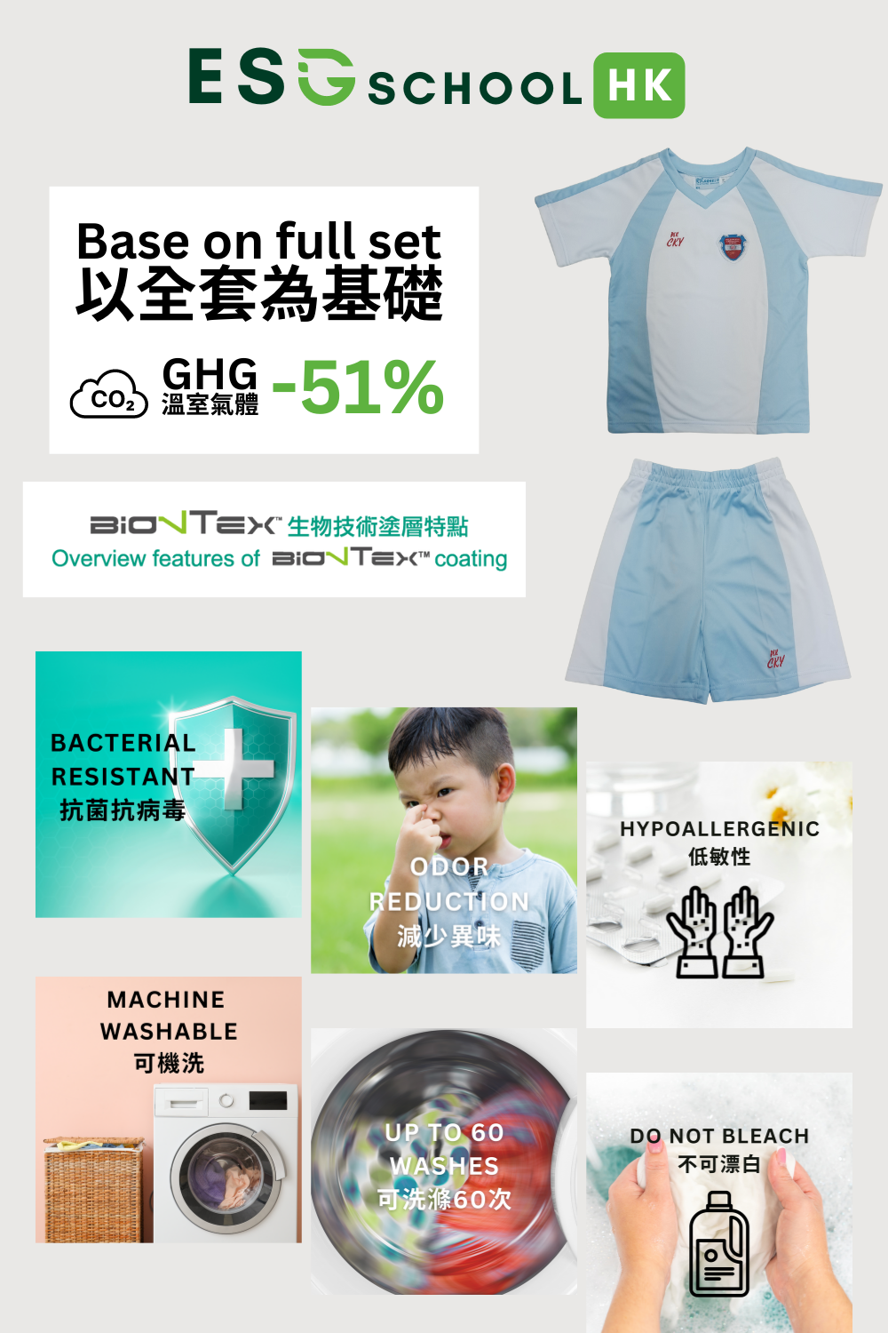 Y1-5 - SHCS - SS Kid's Breathable Shorts - CSP0001
