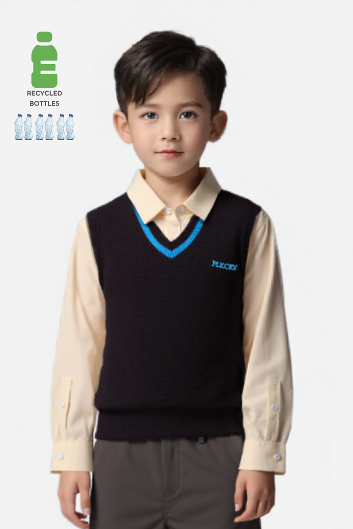 MAR_U_6_S - PLKCKY Y1-10 - AW 童裝背心毛衣 Knit Vest - CVT0005