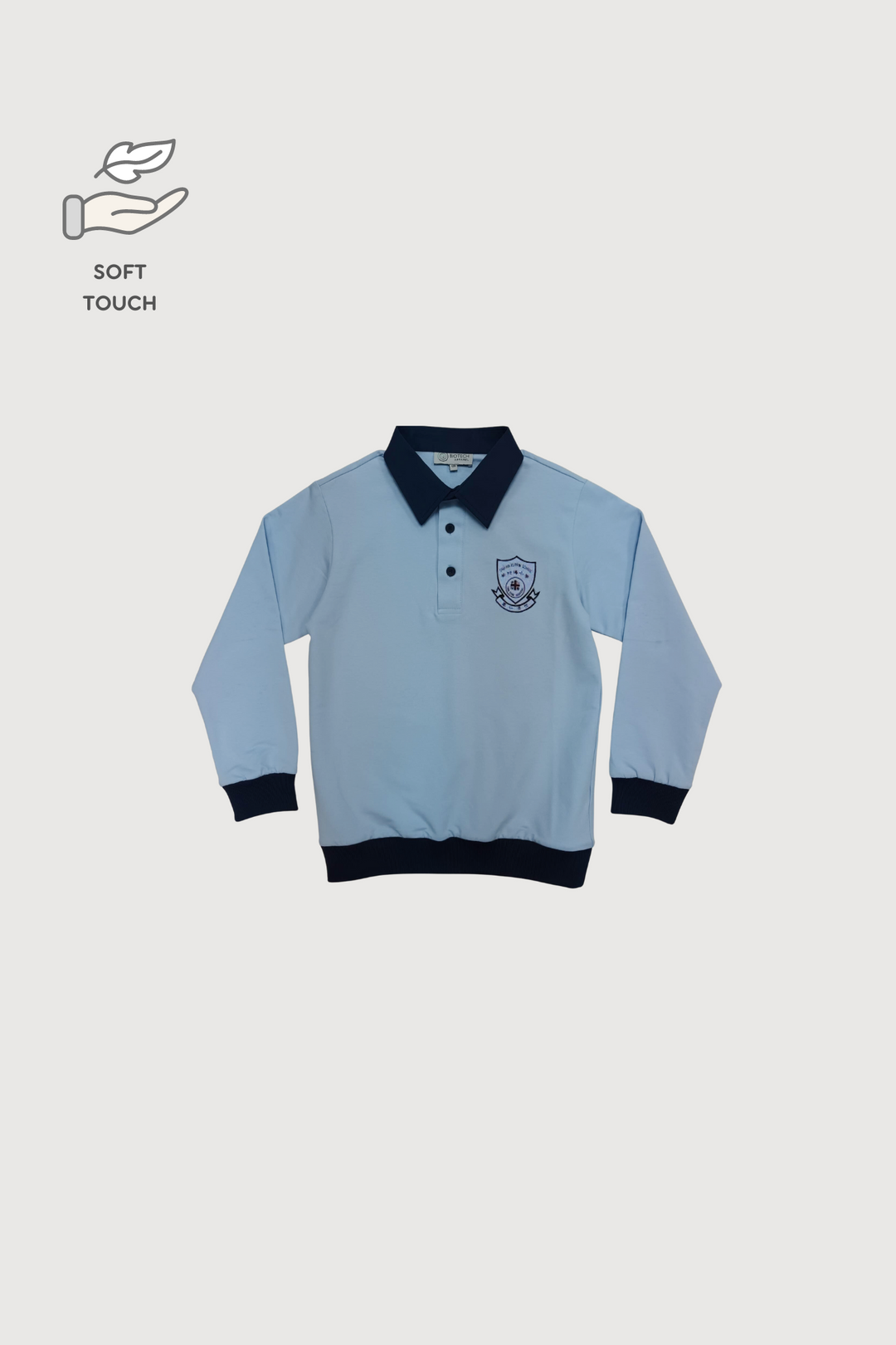 <b>BWCU</b> AW Kids's Long Sleeve Polo Shirt (CST0002)