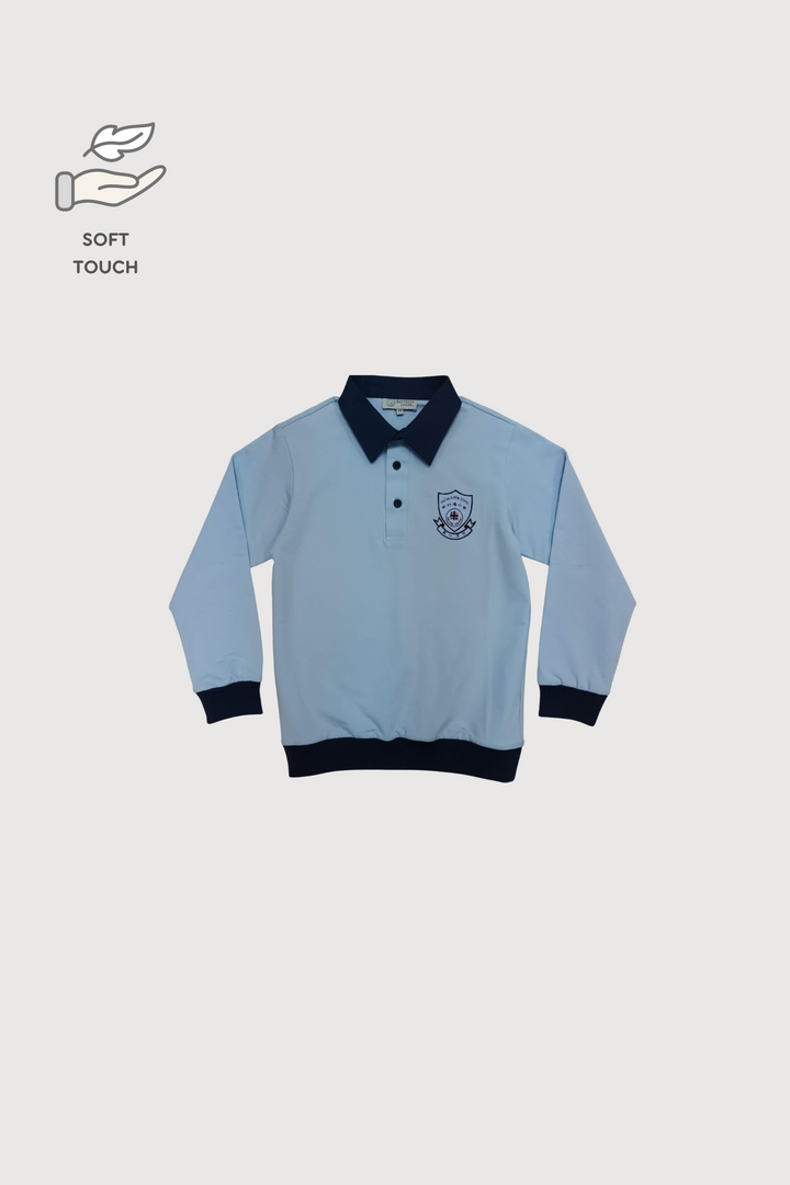 <b>BWCU</b> AW Kids's Long Sleeve Polo Shirt (CST0002)