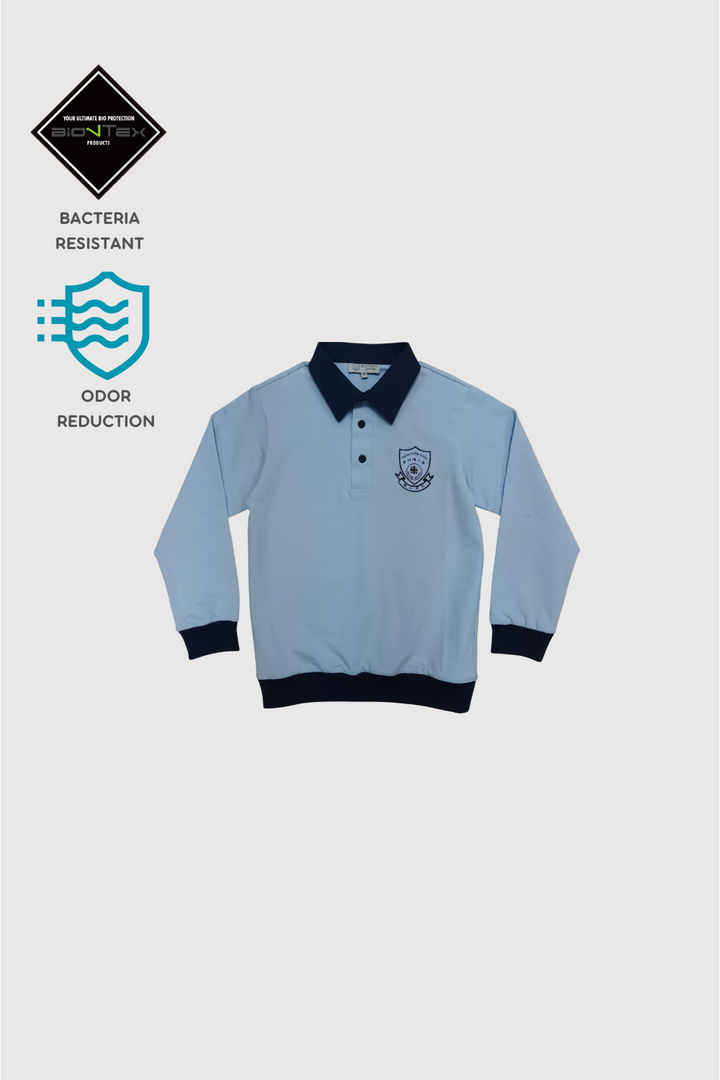 <b>YCPSHWR</b> AW Kid's Long Sleeve Polo Shirt (CST0002)