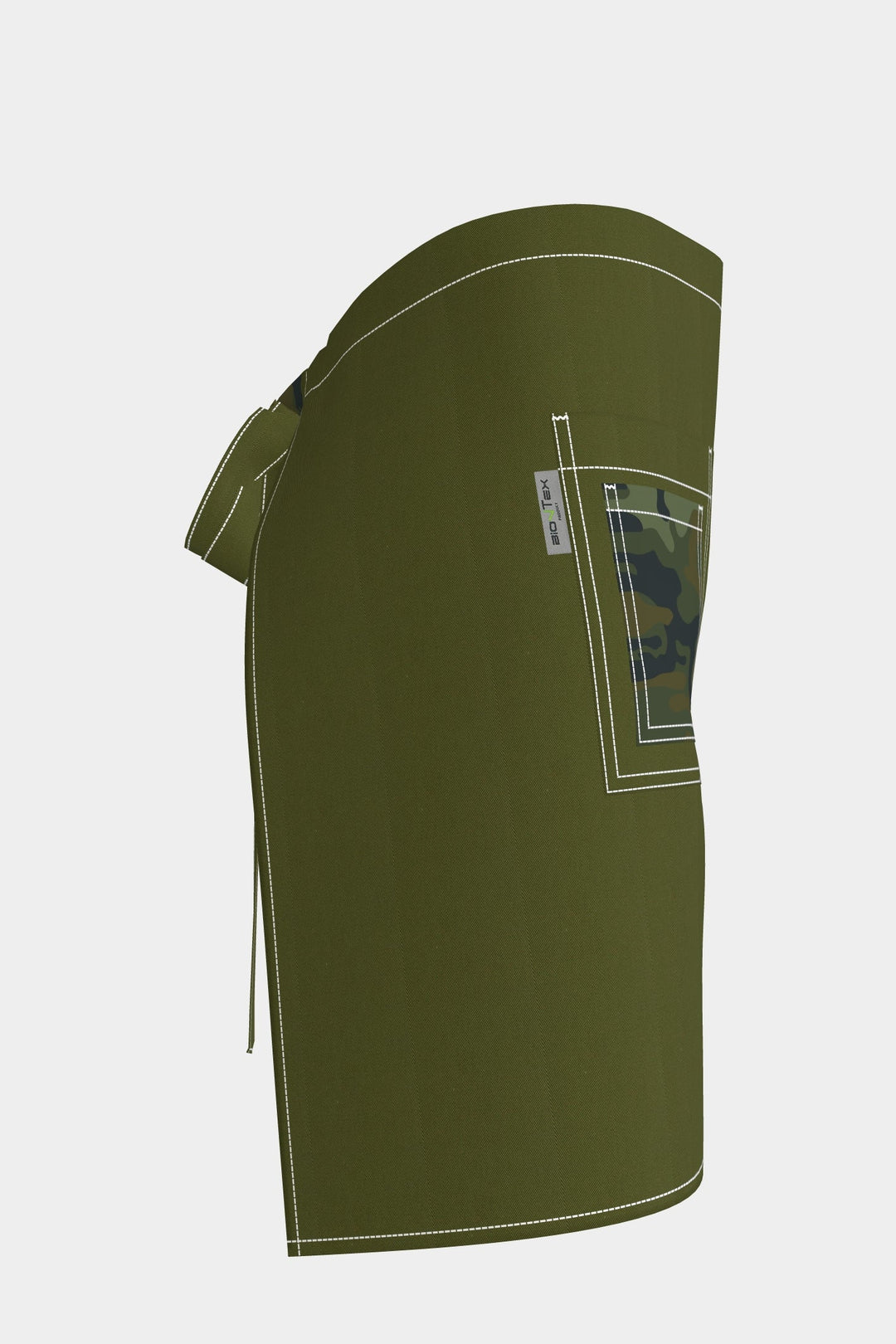<b>BioNTex™</b> Unisex Emb Camo Waist Apron