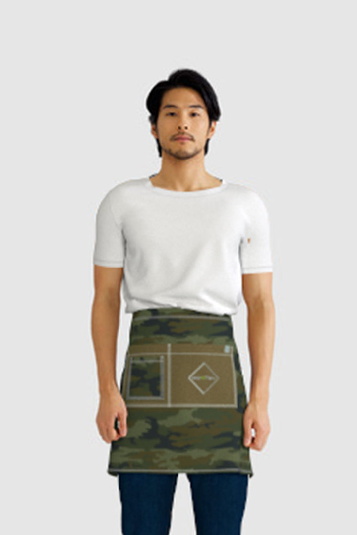 <b>BioNTex™</b> Unisex Emb Camo Waist Apron