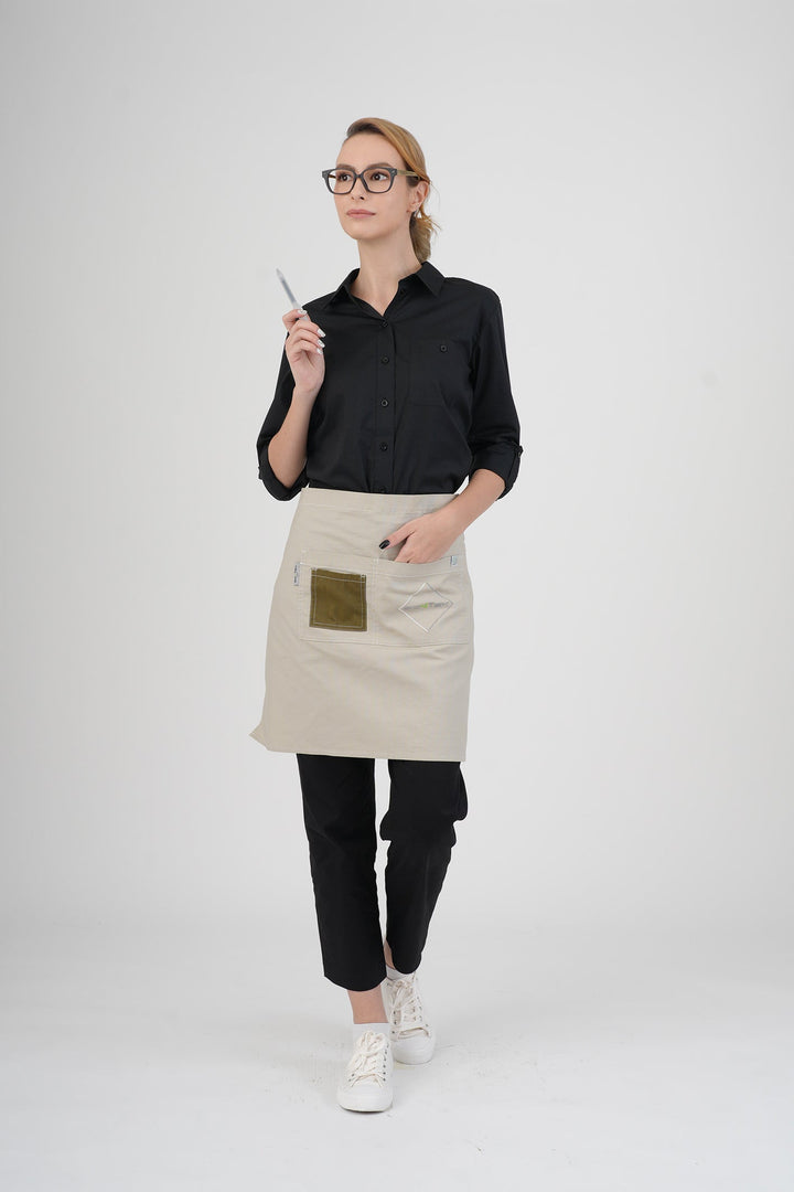 <b>BioNTex™</b> Unisex Emb Camo Waist Apron