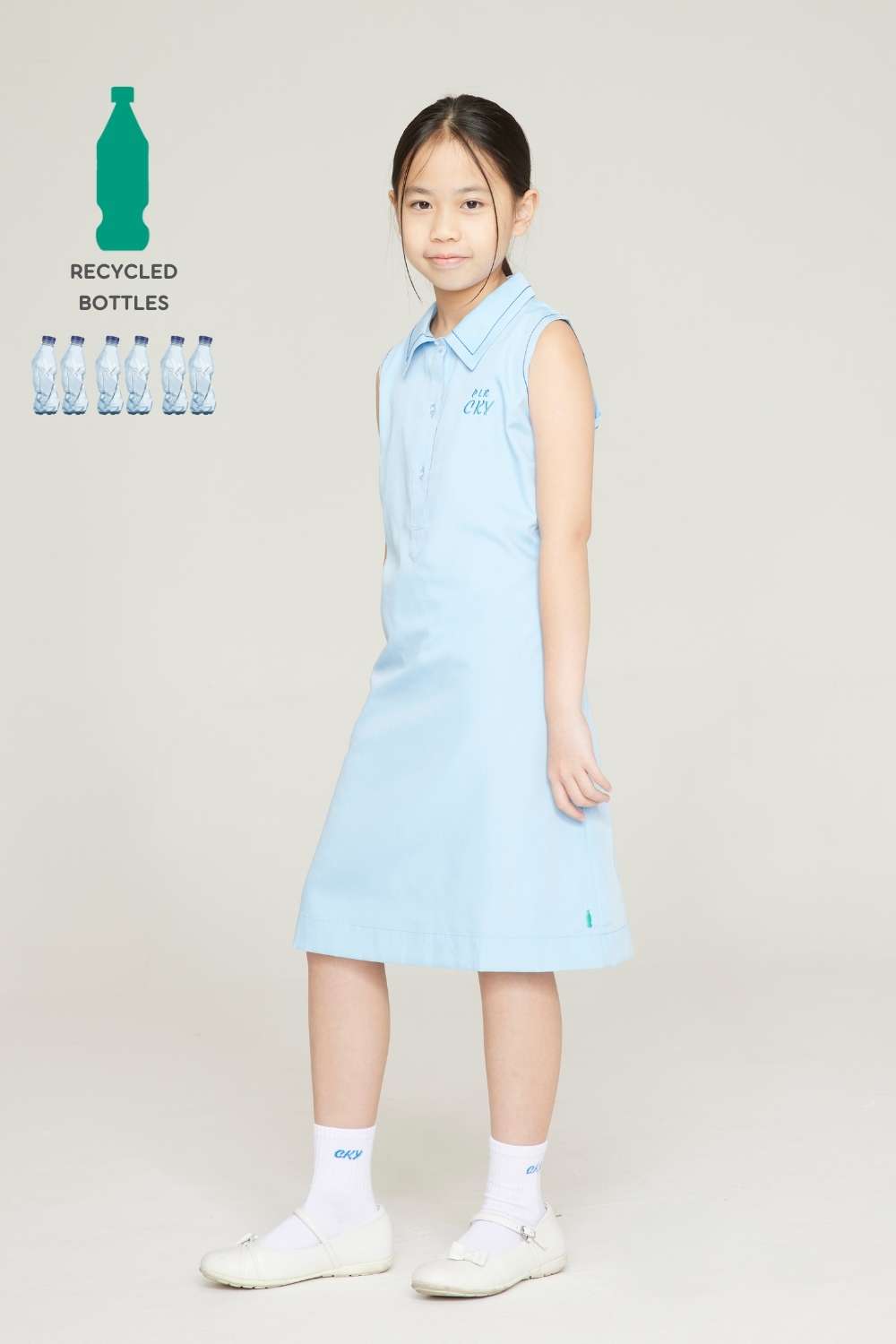 CDS0003 - (PROTO-CKY) - Y1-5 - SS Girl's Sleeveless Dress