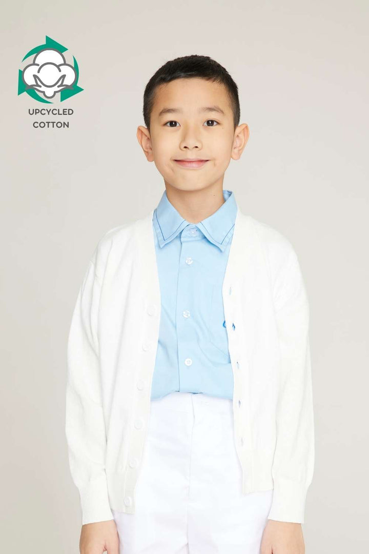 CCD0001 - (PROTO-CKY) - Y1-5 - SS Kid's Long Sleeve Knit Cardigan