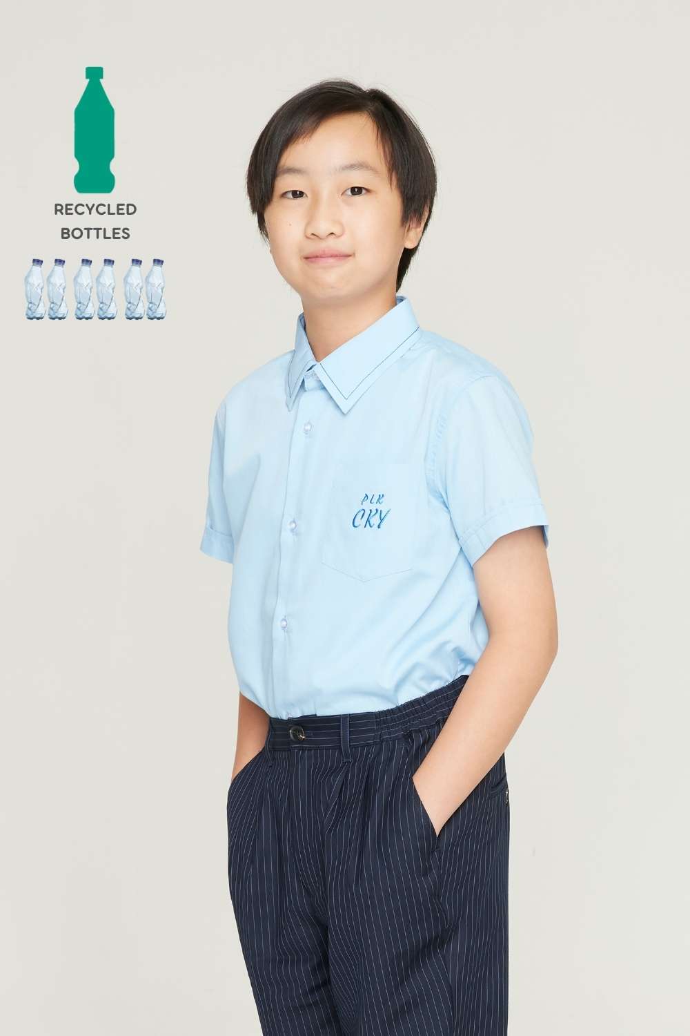 CTB0030 - (PROTO-CKY) - Y6-10 - SS Boy's Short Sleeve Shirt