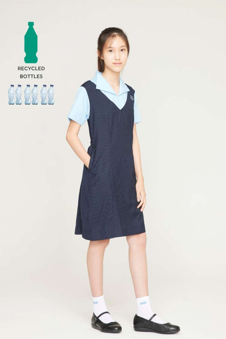 CDS0002 - (PROTO-CKY) - Y6-10 - SS Girl's Short Sleeve Dress