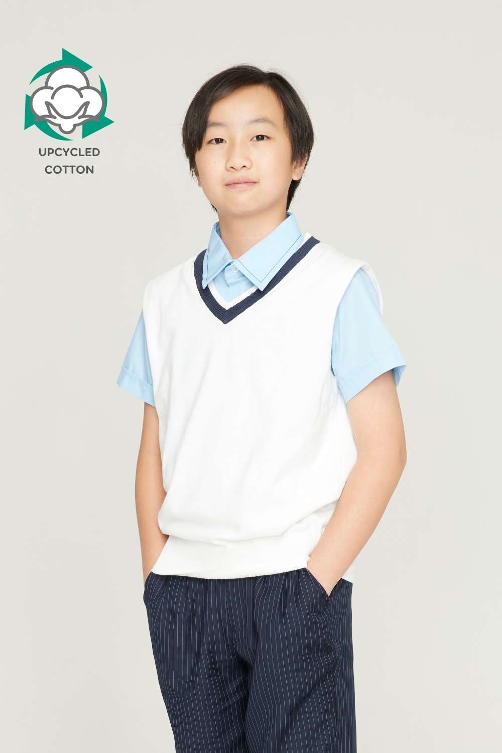 <b>BWCU</b> SS Kid's Knit Vest (CV0002)