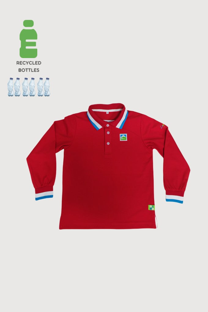 U_3_A - LA - 男女生長袖 Polo Unisex Long Sleeves Polo - CST0034