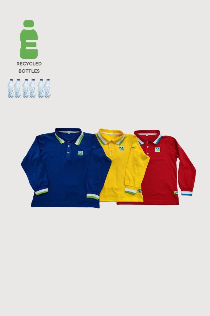 U_3_A - LA - 男女生長袖 Polo Unisex Long Sleeves Polo - CST0034