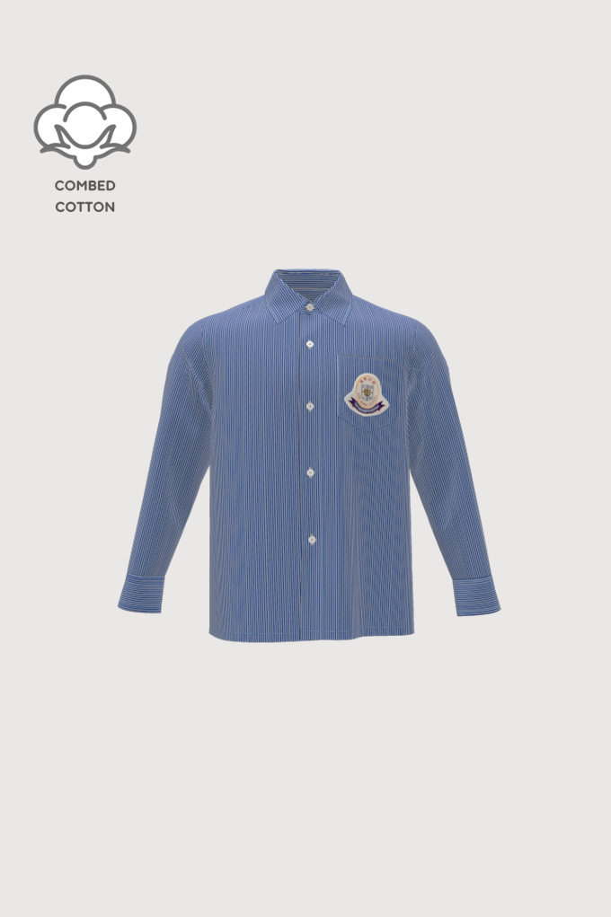 B_6_A - TWTHP - AW 男生長袖恤衫 Shirt - CTB0013