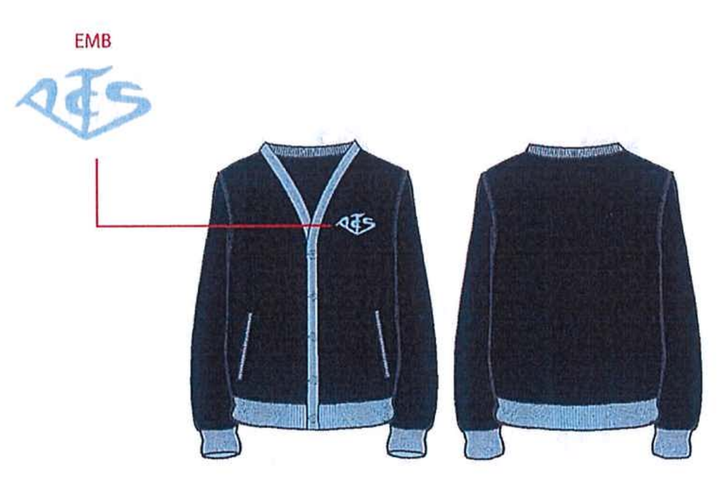 U_2_S - PTCPS - AW 男女生開胸毛衣 Cardigan  - CCD0033