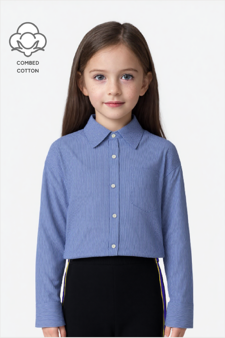 G_8_A - TWTHP - AW 女生長袖恤衫 Blouse - CTG0013