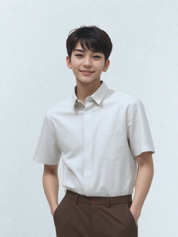 B_3_S - CLS03 - SS 男生短袖恤衫 Shirt - MTB0033